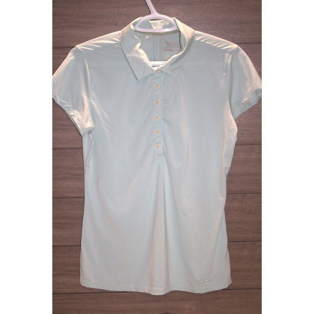 NikeGolf Mint Green Tour Performance Dri-Fit Polo size Small